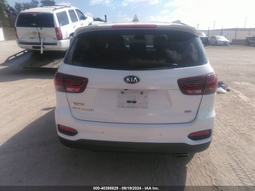 2019 Kia Sorento 2.4L Lx VIN: 5XYPGDA33KG435473 Lot: 40395829