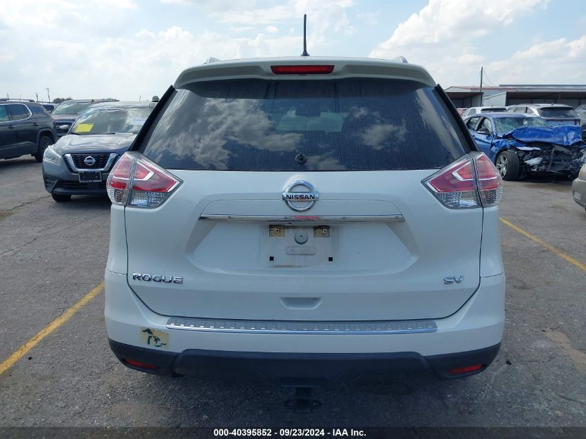 2015 Nissan Rogue Sv VIN: 5N1AT2MT5FC792175 Lot: 40395852