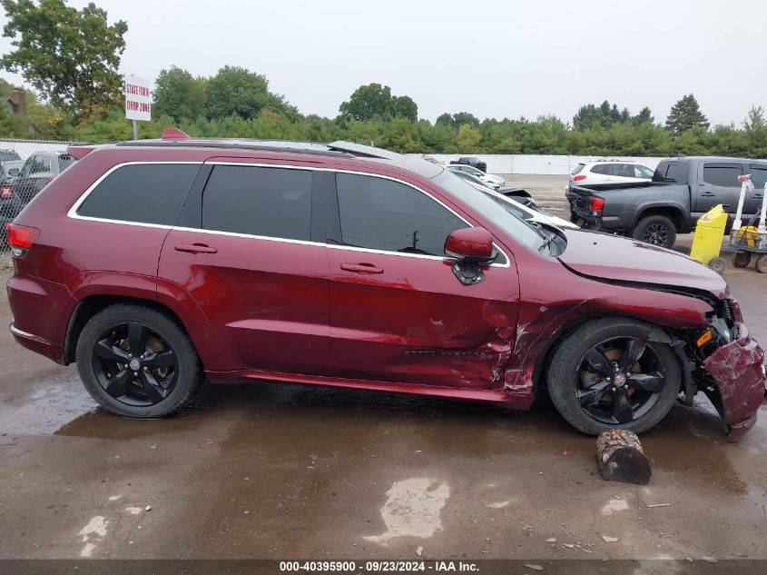 2016 Jeep Grand Cherokee High Altitude VIN: 1C4RJFCG8GC376535 Lot: 40395900