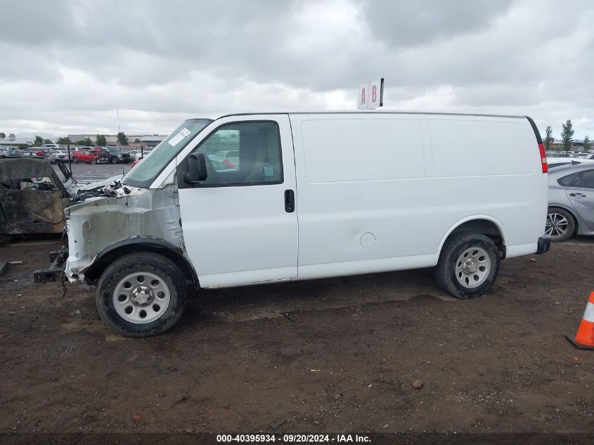 2013 Chevrolet Express 1500 Work Van VIN: 1GCSGAFX2D1115102 Lot: 40395934