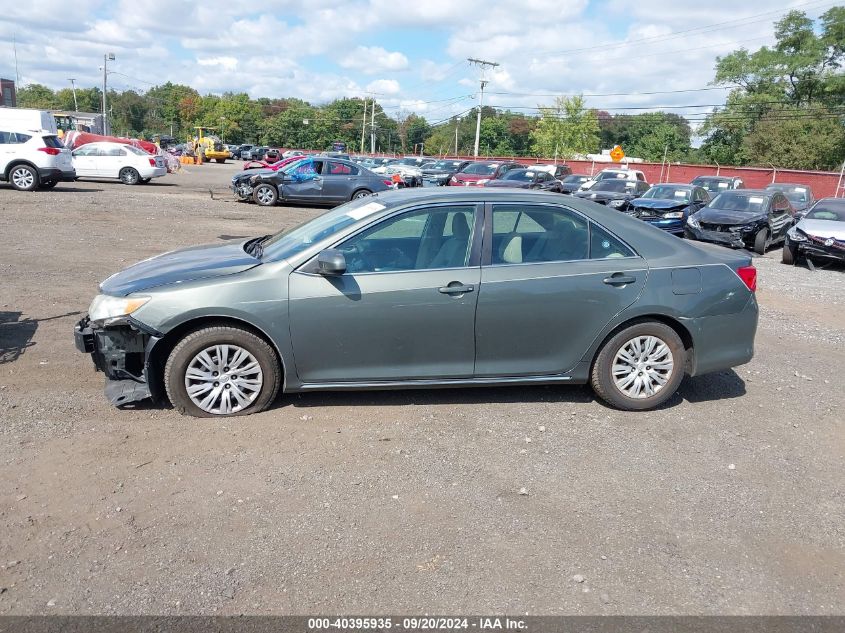 2013 Toyota Camry Le VIN: 4T1BF1FK3DU708937 Lot: 40395935