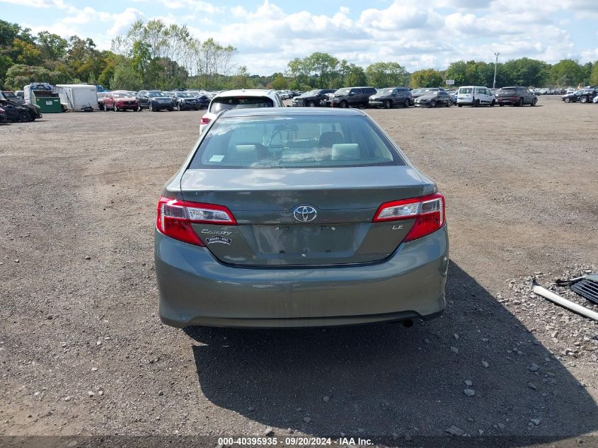 2013 Toyota Camry Le VIN: 4T1BF1FK3DU708937 Lot: 40395935