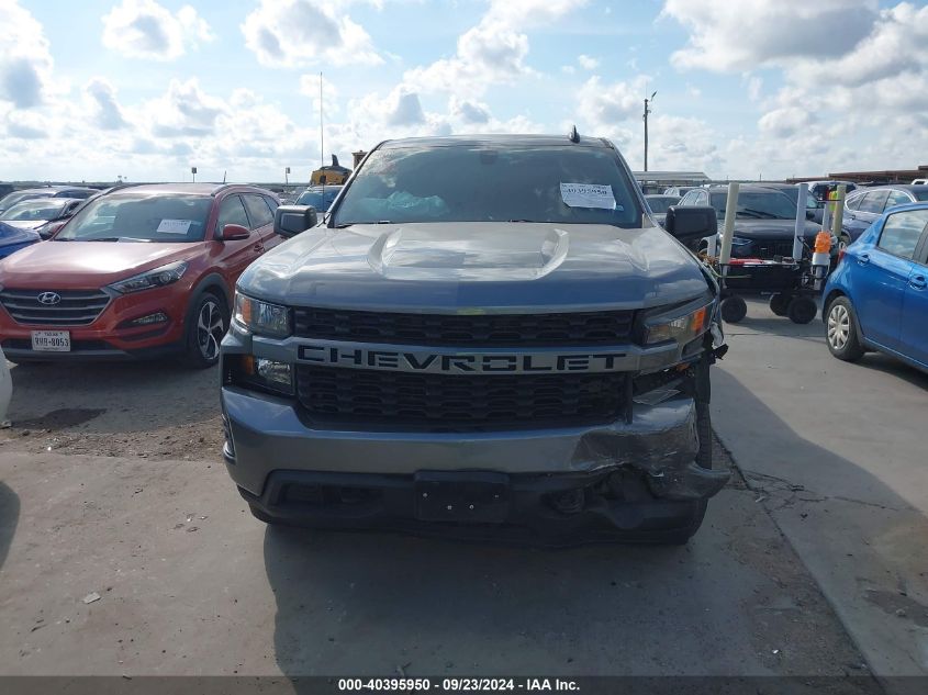 2022 Chevrolet Silverado 1500 Ltd C1500 Custom VIN: 3GCPWBEK3NG130988 Lot: 40395950