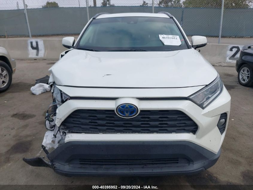 2021 Toyota Rav4 Hybrid Xle Premium VIN: 2T3B6RFV0MW021835 Lot: 40395952