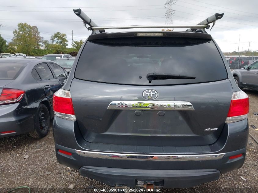 2013 Toyota Highlander Base Plus V6 VIN: 5TDBK3EHXDS254255 Lot: 40395961