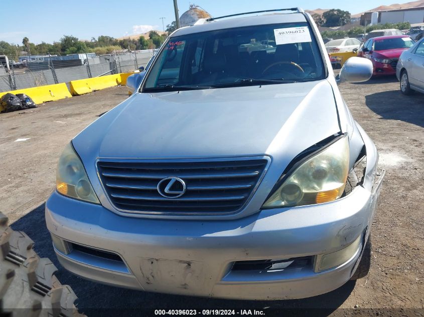 2007 Lexus Gx 470 VIN: JTJBT20X970146834 Lot: 40396023