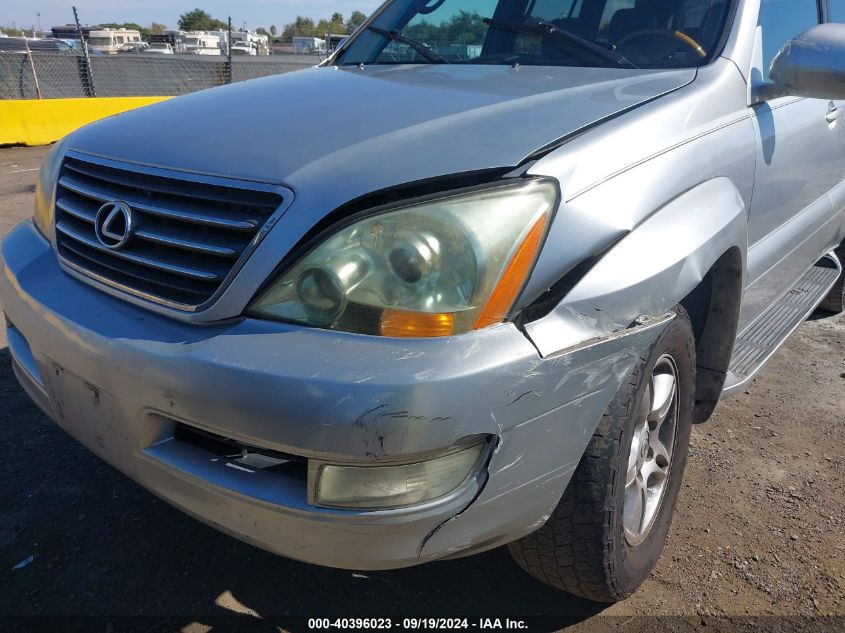 2007 Lexus Gx 470 VIN: JTJBT20X970146834 Lot: 40396023