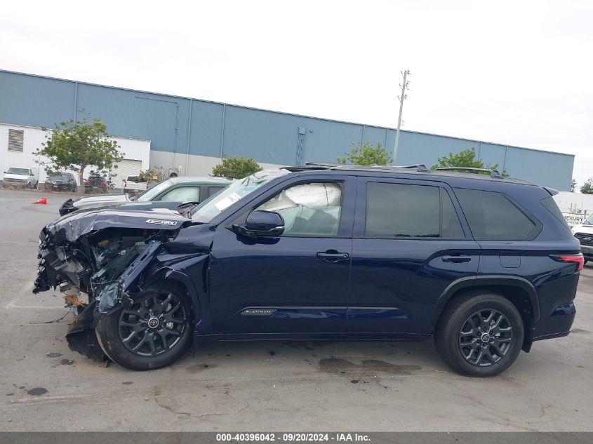 2024 Toyota Sequoia Platinum VIN: 7SVAAABA2RX046467 Lot: 40396042