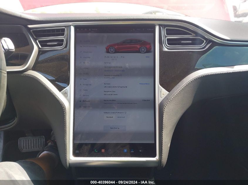 5YJSA1H18EFP42406 2014 Tesla Model S P85