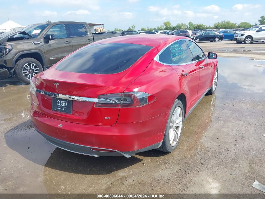 VIN 5YJSA1H18EFP42406 2014 Tesla Model S, P85 no.4