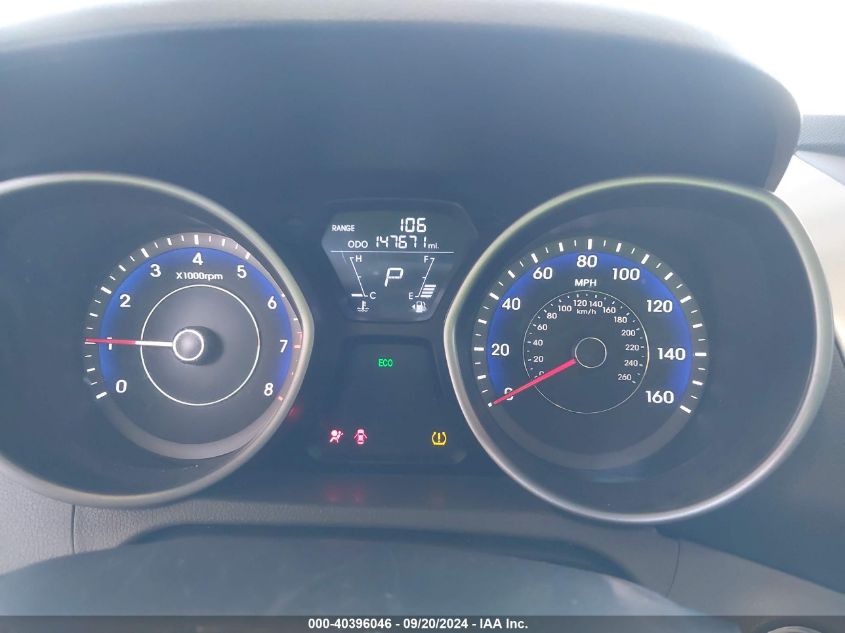 KMHDH4AE1CU272318 2012 Hyundai Elantra Limited (Ulsan Plant)