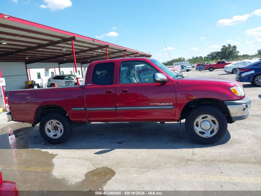 2002 Toyota Tundra Sr5 V8 VIN: 5TBRT34122S281679 Lot: 40396068