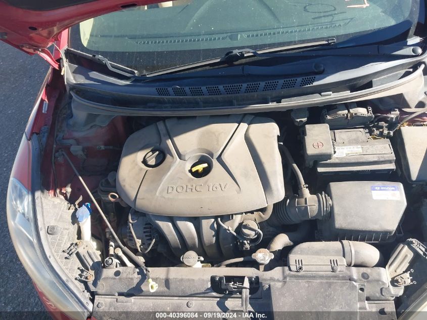 KMHDH4AE9CU417458 2012 Hyundai Elantra Gls (Ulsan Plant)