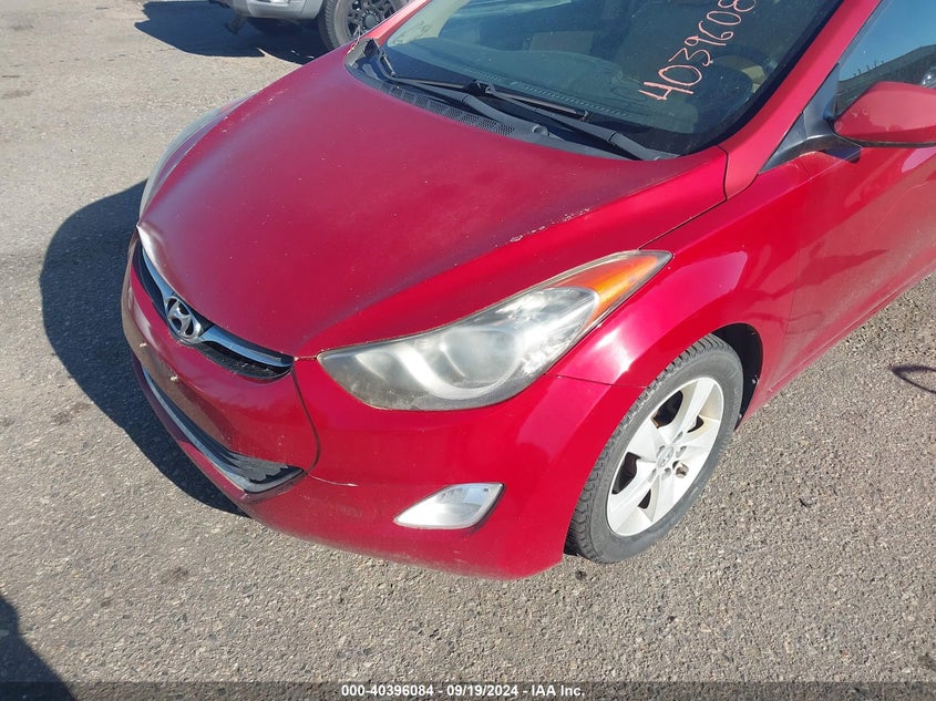 KMHDH4AE9CU417458 2012 Hyundai Elantra Gls (Ulsan Plant)