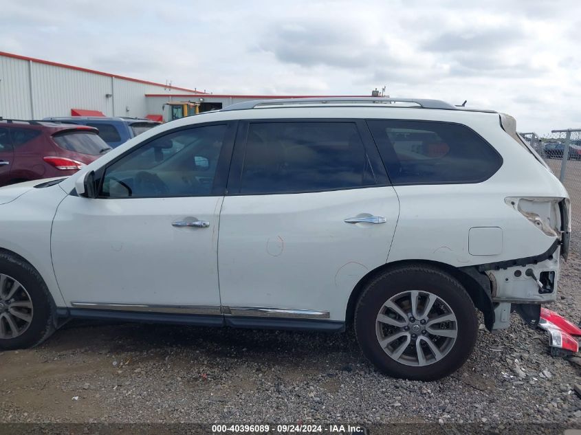 2014 Nissan Pathfinder S/Sv/Sl/Platinum VIN: 5N1AR2MN9EC703478 Lot: 40396089