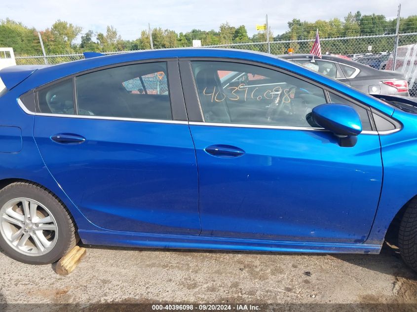 2017 Chevrolet Cruze Lt Auto VIN: 3G1BE6SM4HS578256 Lot: 40396098