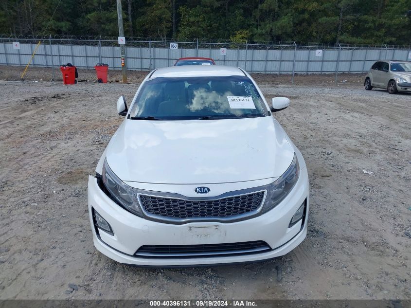 2015 Kia Optima Hybrid VIN: KNAGM4AD4F5085445 Lot: 40396131