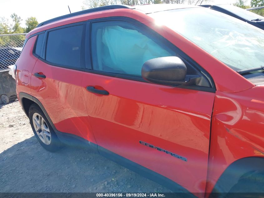 3C4NJCAB2JT227232 2018 Jeep Compass Sport Fwd