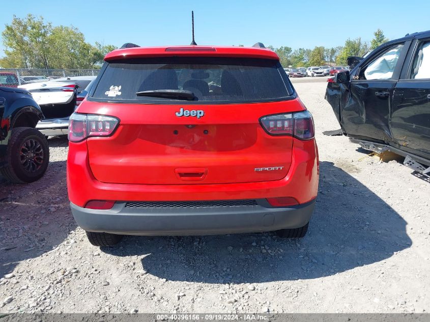 3C4NJCAB2JT227232 2018 Jeep Compass Sport Fwd