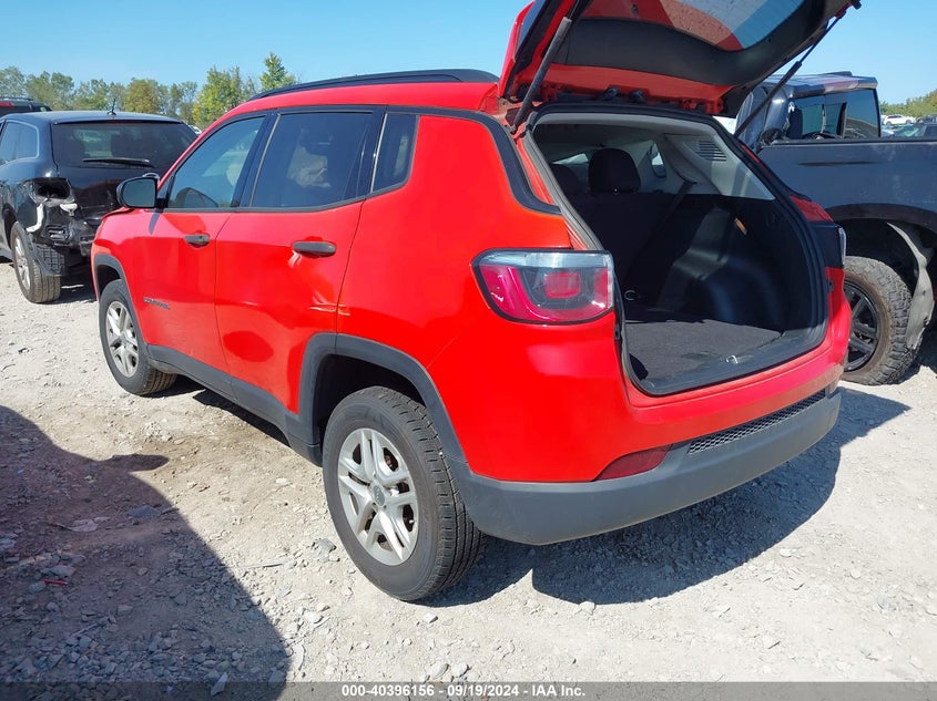 2018 JEEP COMPASS SPORT FWD - 3C4NJCAB2JT227232