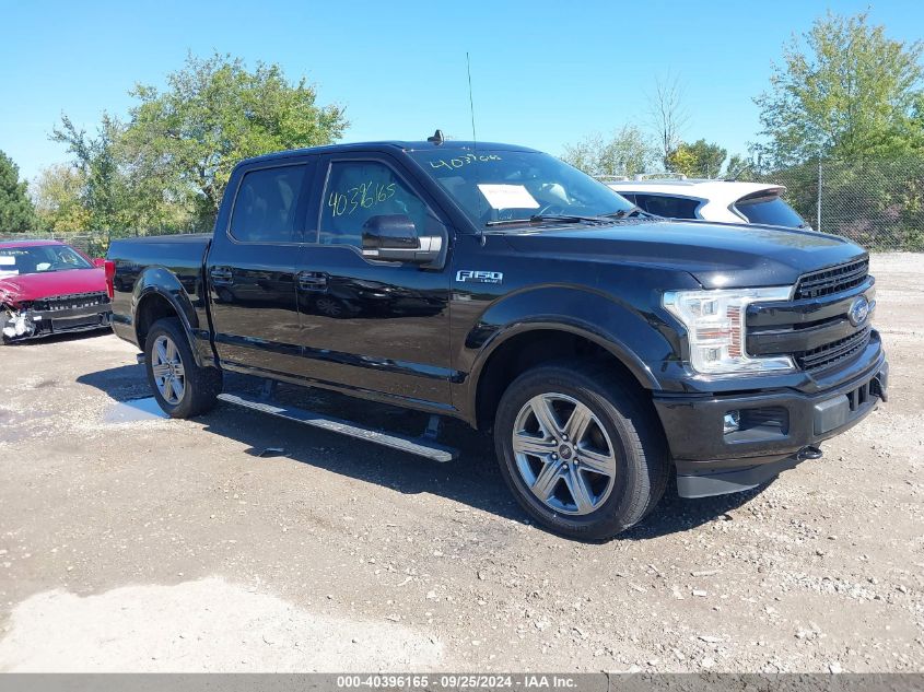 2019 FORD F-150 LARIAT - 1FTEW1EP4KFC71546