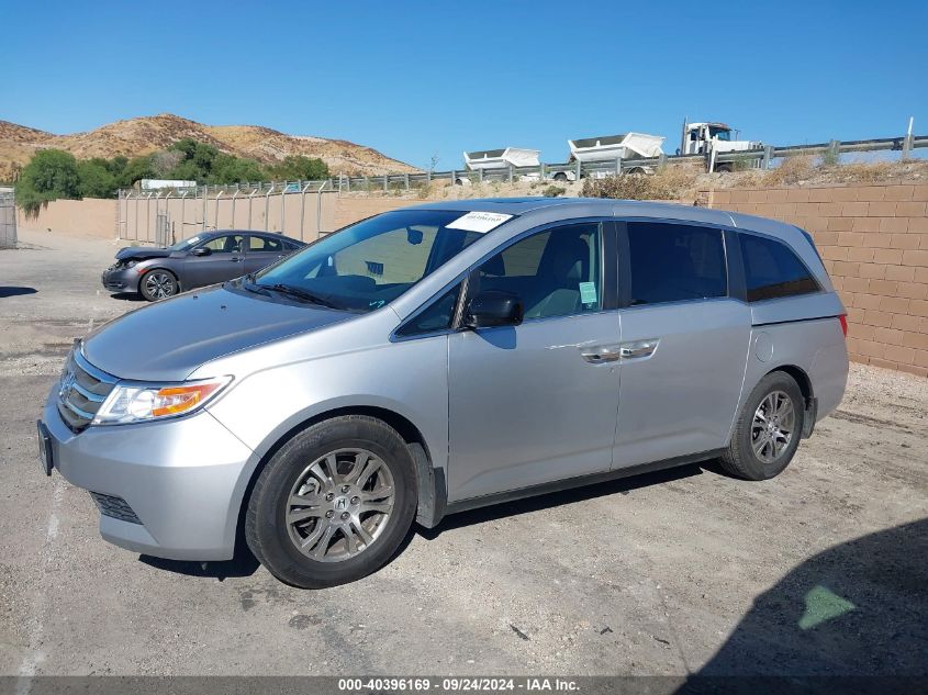 2012 Honda Odyssey Ex-L VIN: 5FNRL5H63CB075897 Lot: 40396169