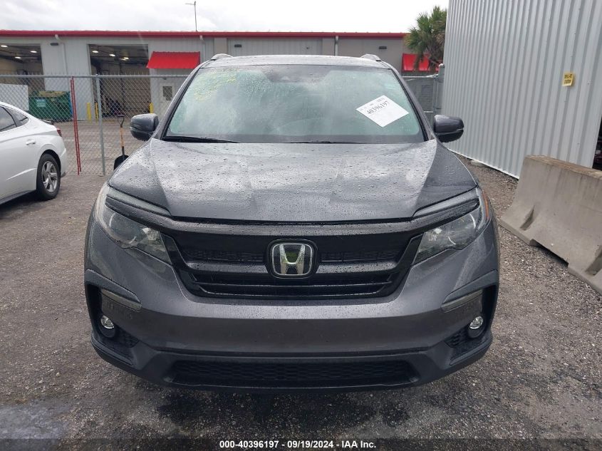 2022 Honda Pilot 2Wd Special Edition VIN: 5FNYF5H29NB026285 Lot: 40396197