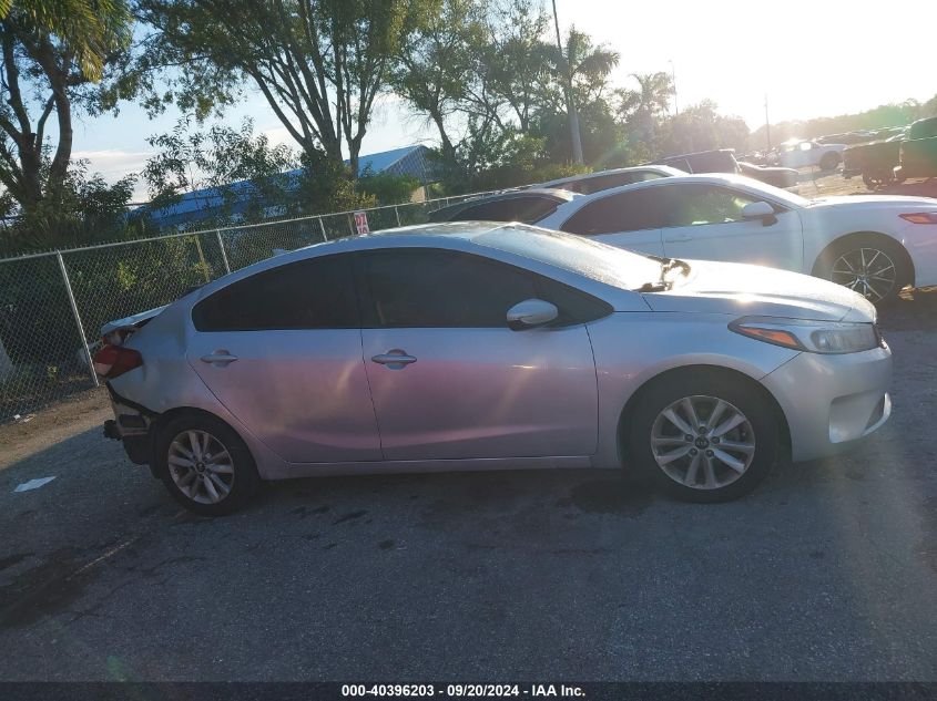 2017 Kia Forte Lx VIN: 3KPFL4A77HE130915 Lot: 40396203