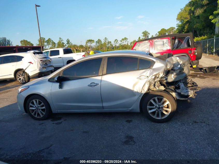 2017 Kia Forte Lx VIN: 3KPFL4A77HE130915 Lot: 40396203