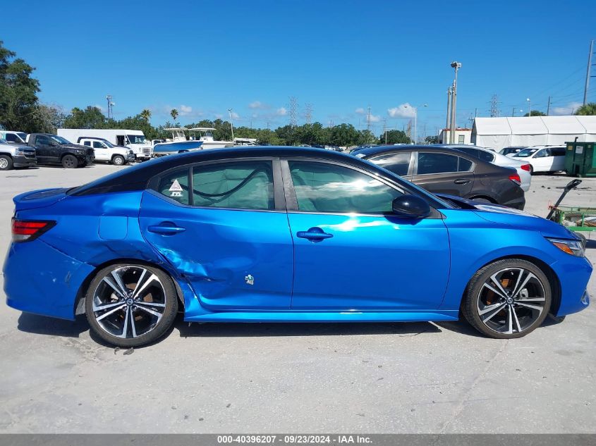 2021 Nissan Sentra Sr Xtronic Cvt VIN: 3N1AB8DV8MY283944 Lot: 40396207