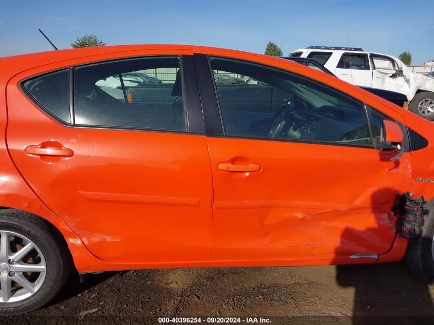 JTDKDTB34D1032018 2013 Toyota Prius C Three