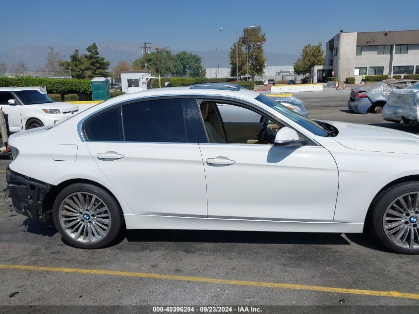 2013 BMW 328I xDrive VIN: WBA3B3C50DJ811682 Lot: 40396284