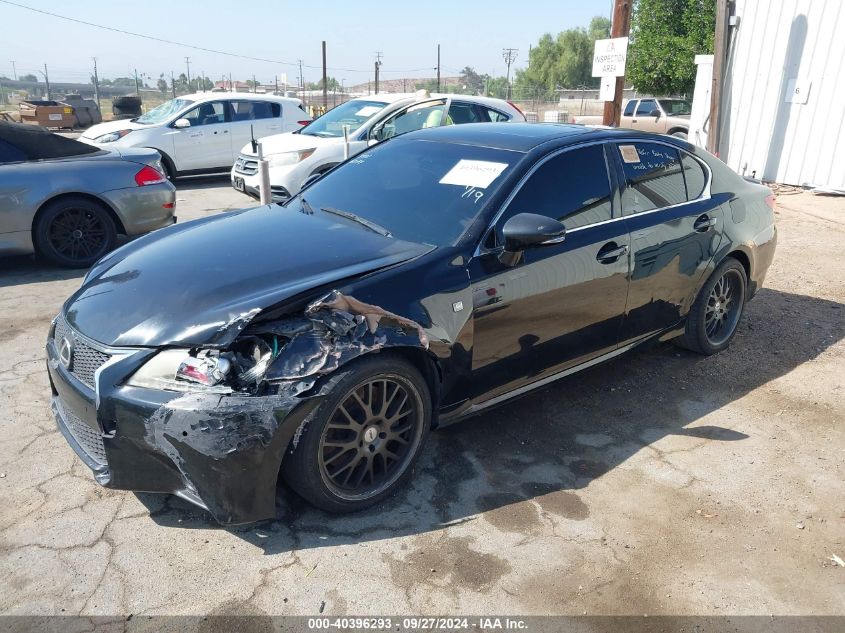 VIN JTHBE1BL4D5017298 2013 Lexus GS, 350 no.2