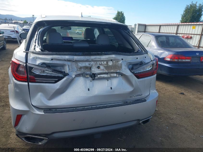 VIN 2T2BZMCA6JC137697 2018 LEXUS RX 350