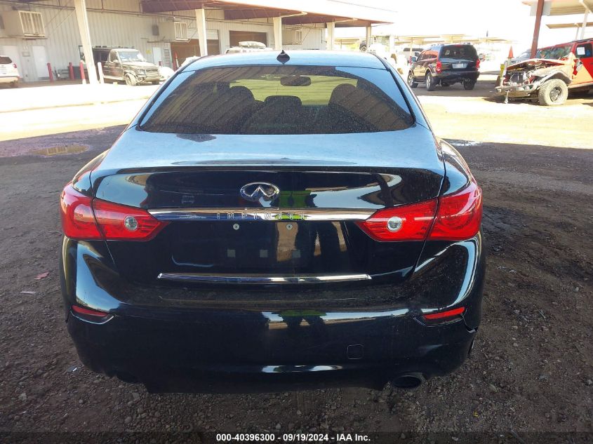 2016 Infiniti Q50 3.0T Premium VIN: JN1EV7AP7GM304881 Lot: 40396300