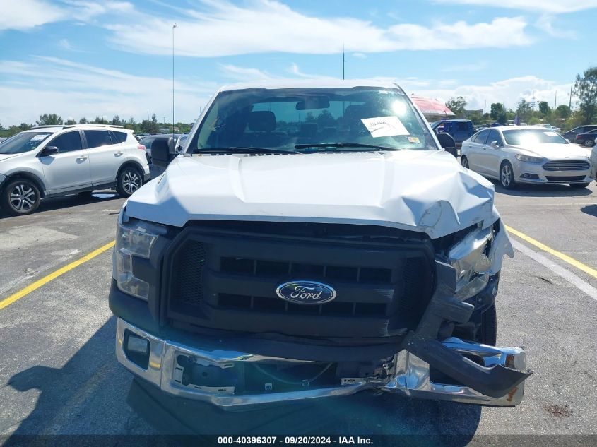 VIN 1FTEX1CF1HKE39988 2017 FORD F-150 XL