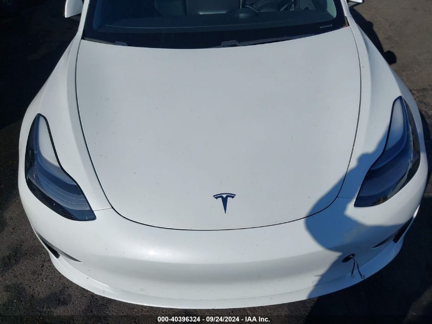 2021 Tesla Model 3 Long Range Dual Motor All-Wheel Drive VIN: 5YJ3E1EB9MF936818 Lot: 40396324