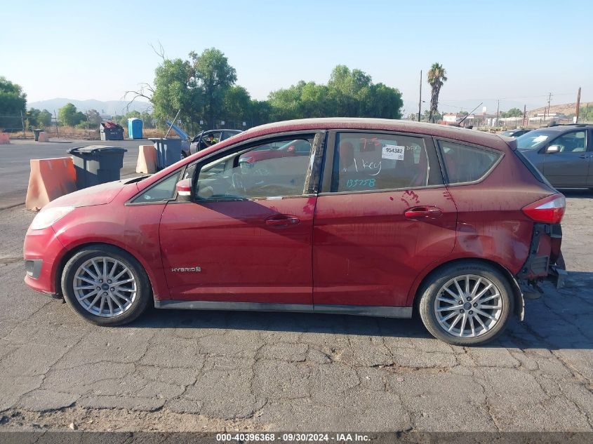 2016 Ford C-Max Hybrid Se VIN: 1FADP5AUXGL101086 Lot: 40396368