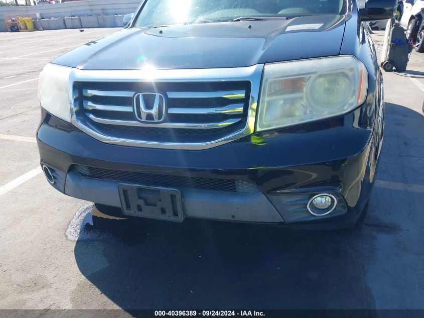 2012 Honda Pilot Ex-L VIN: 5FNYF3H50CB027448 Lot: 40396389