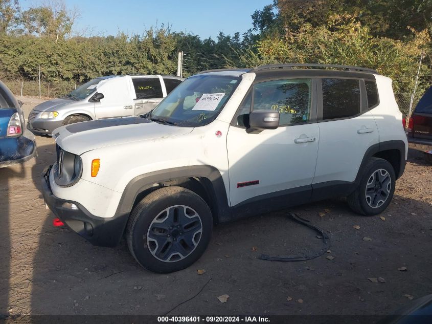 2016 Jeep Renegade Trailhawk VIN: ZACCJBCT7GPD37930 Lot: 40396401