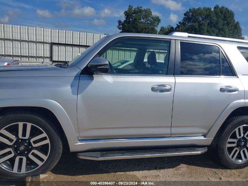 2015 Toyota 4Runner Limited VIN: JTEZU5JR5F5087617 Lot: 40396407