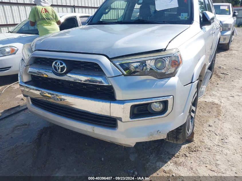 2015 Toyota 4Runner Limited VIN: JTEZU5JR5F5087617 Lot: 40396407