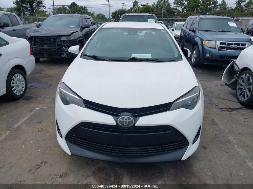 2017 Toyota Corolla Le VIN: 2T1BURHE8HC769056 Lot: 40736905