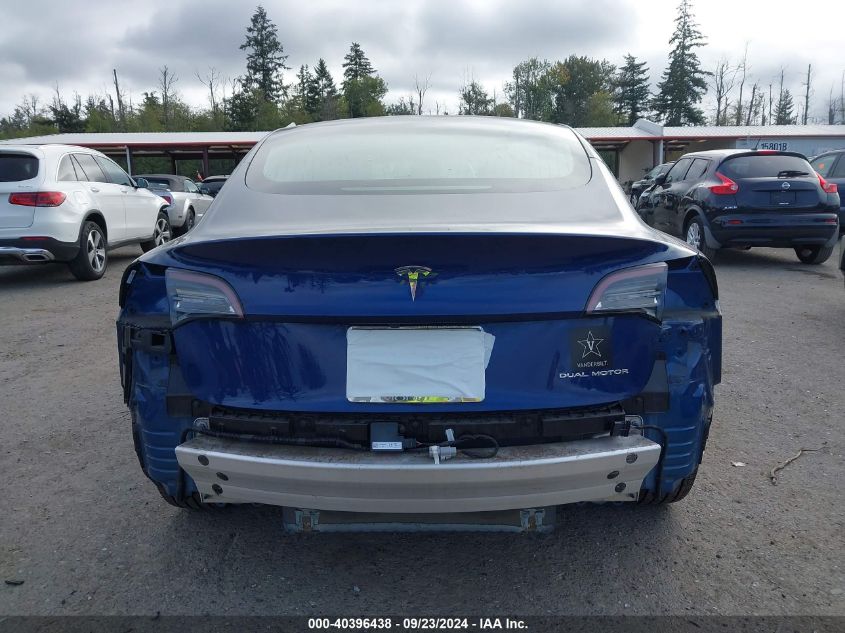 2019 Tesla Model 3 VIN: 5YJ3E1EB3KF433122 Lot: 40396438