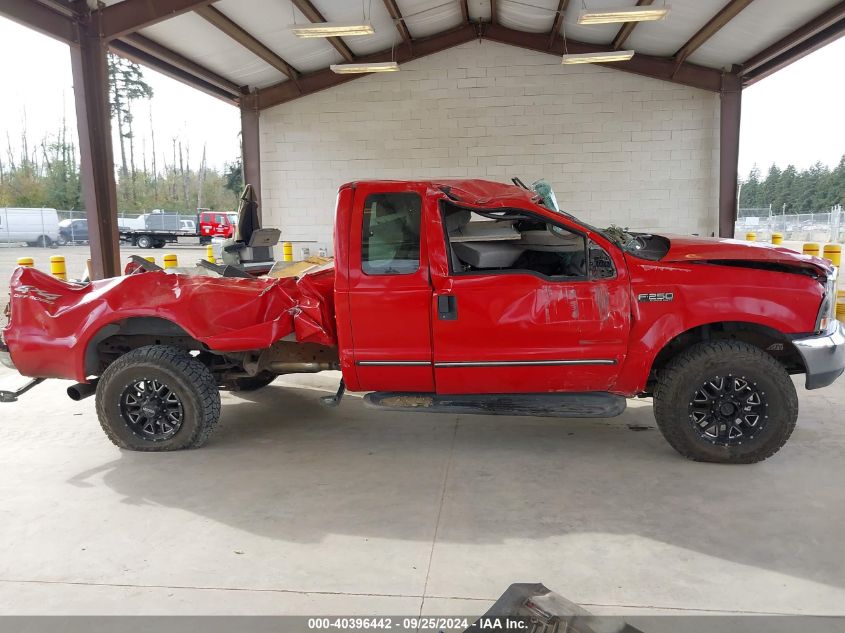 2000 Ford F-250 Lariat/Xl/Xlt VIN: 1FTNX21F2YEE40350 Lot: 40396442