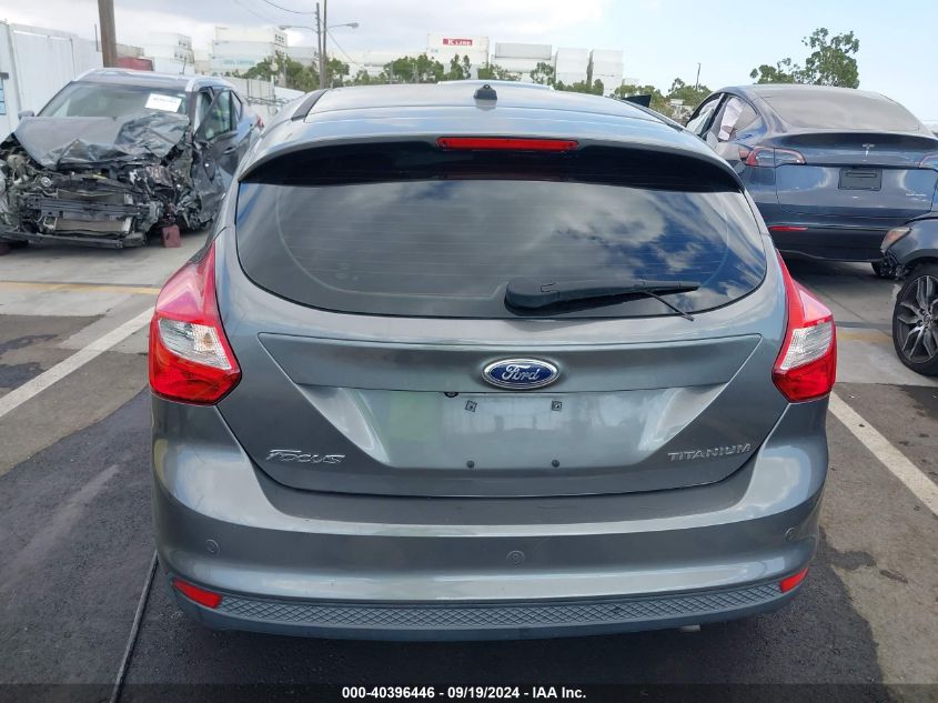 2014 Ford Focus Titanium VIN: 1FADP3N26EL312229 Lot: 40396446