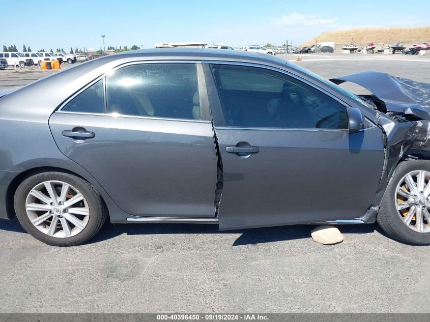 2012 Toyota Camry Xle VIN: 4T1BF1FK5CU070382 Lot: 40396450