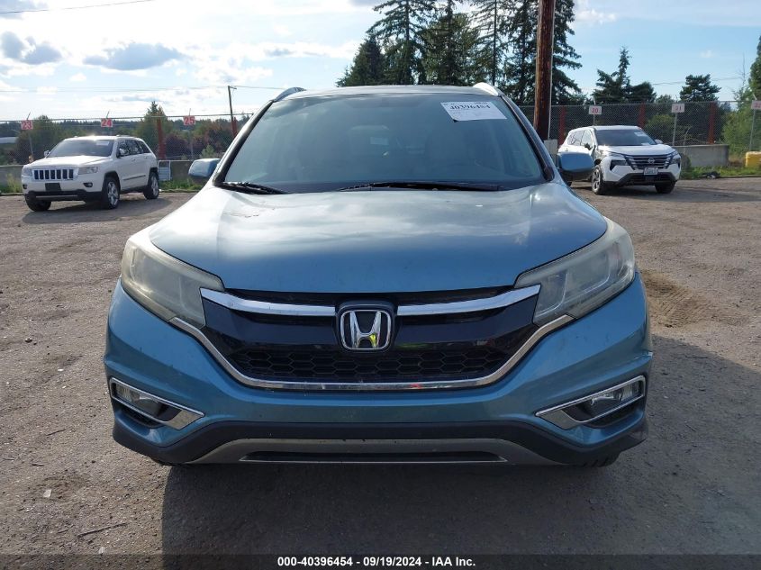 2015 Honda Cr-V Ex-L VIN: 2HKRM3H73FH518159 Lot: 40396454