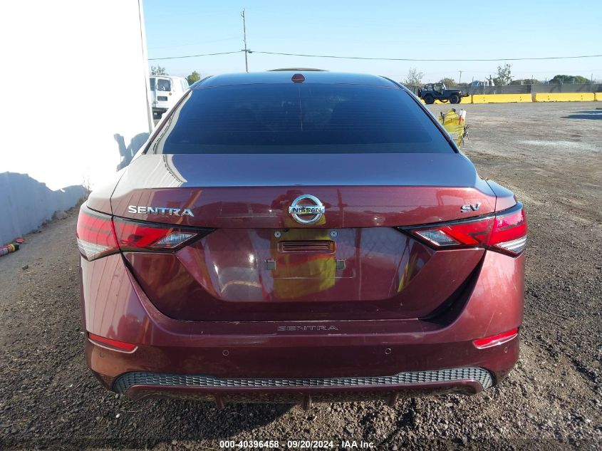 2022 Nissan Sentra Sv Xtronic Cvt VIN: 3N1AB8CV5NY228760 Lot: 40396458