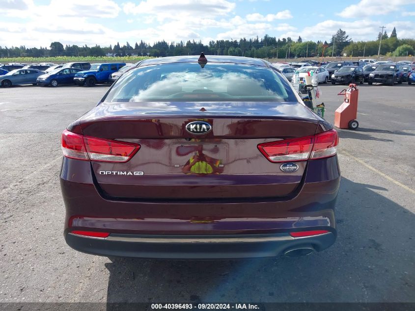 2018 Kia Optima Lx VIN: 5XXGT4L33JG219330 Lot: 40396493